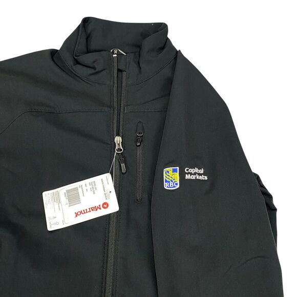 Marmot M3 Tempo Jacket Womens Size Medium NWT Black with RBC Logo - Picture 4 of 16